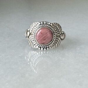 NWOT Sundance In the Tropics Ring, Guava Quartz, Sterling Silver